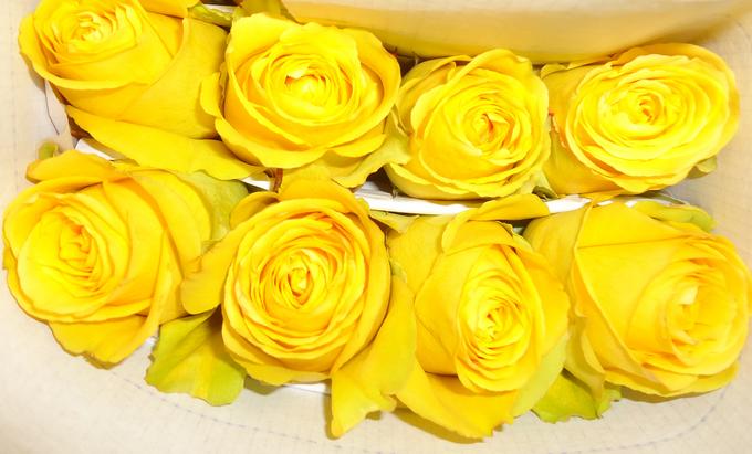 yellow roses wedding flowers
